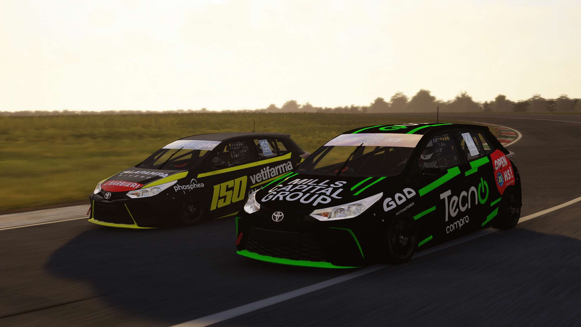 toyota yaris pista assetto corsa 4